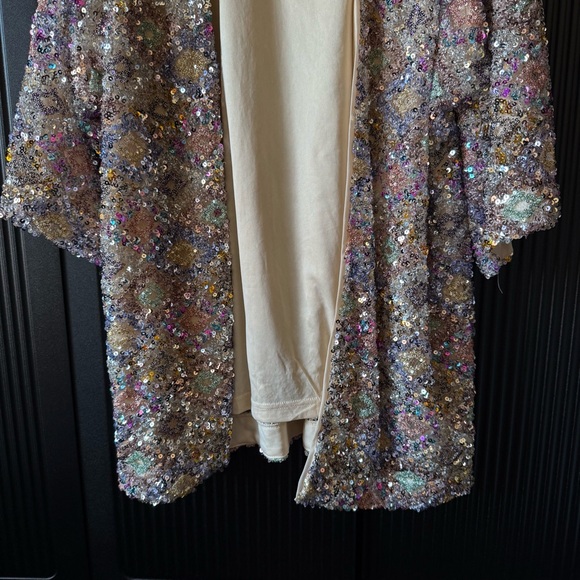 By Together Multicolor Sequin Cardigan - Picture 6 of 14